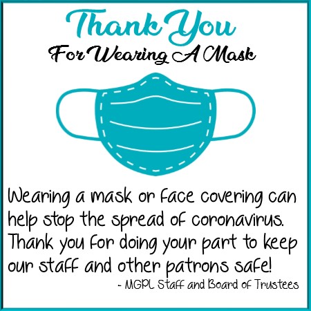 thank you for wearing a mask